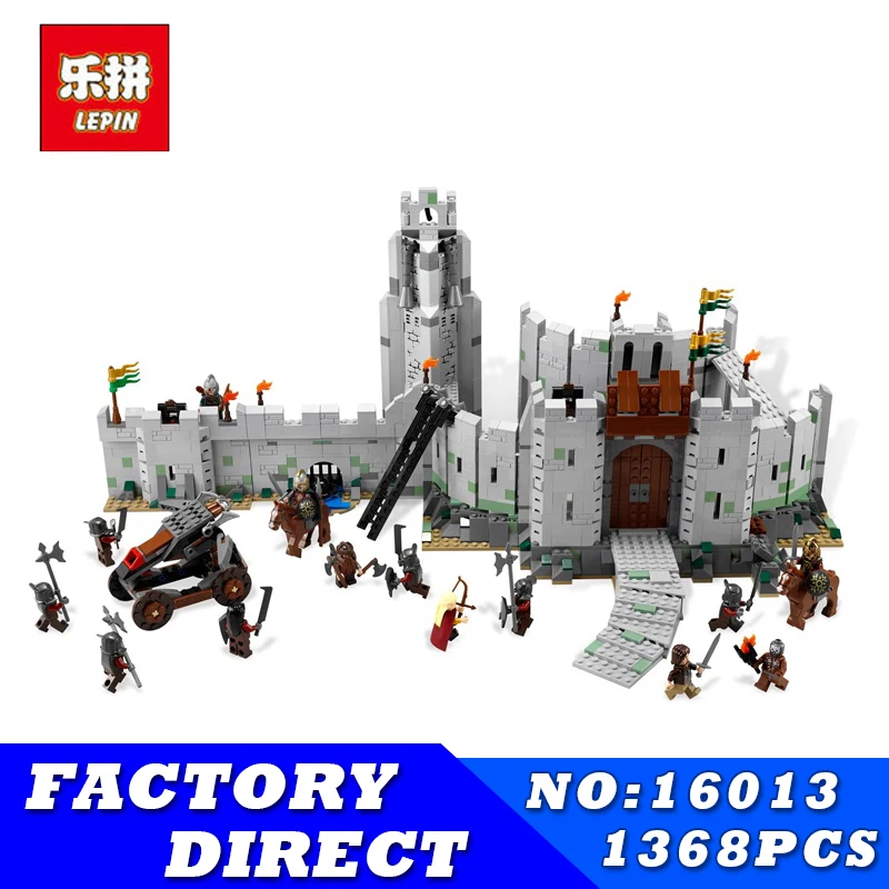 LEPIN 16013 1368pcs Movie Series Lord of the Rings Battle Of Helm' Deep Model Building Blocks Bricks for Children Toys LEPIN 16013 1368pcs Movie Series Lord of the Rings Battle Of Helm' Deep Model Building Blocks Bricks for Children Toys
