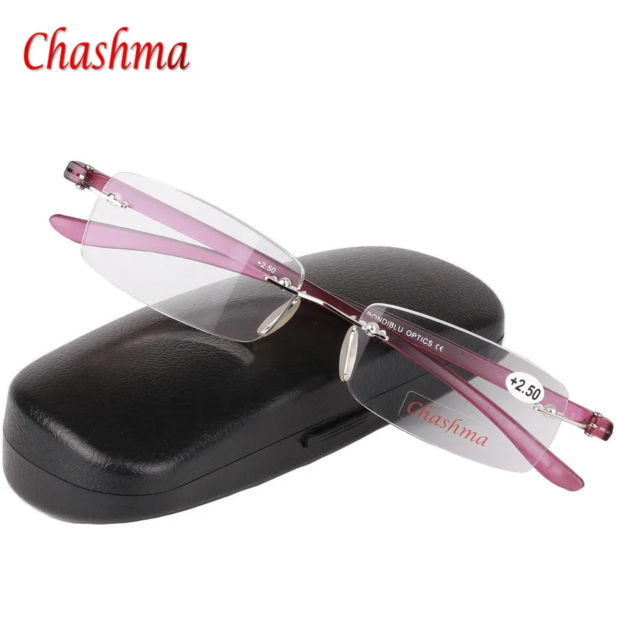 

2016 Oculos de grau Rimless flexible eyeglasses Reading glasses Magnifying glasses