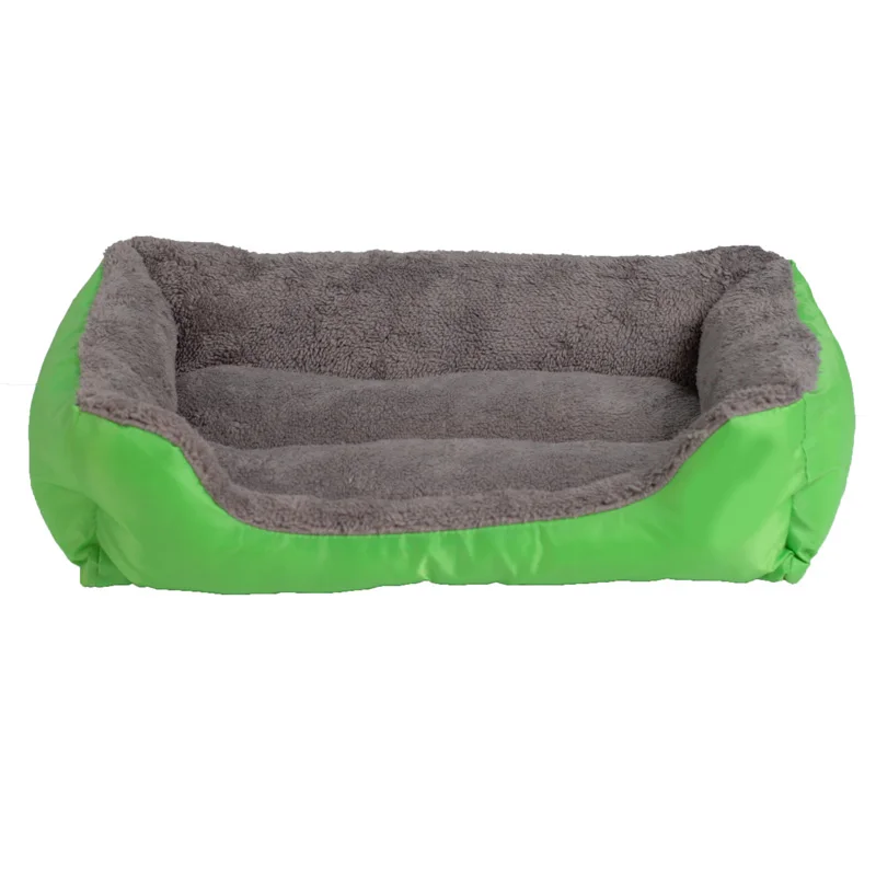 cheap S 3XL 9 Colors Paw Pet Sofa Dog Beds Waterproof Bottom Soft Fleece Warm Cat Bed House Petshop cama perro