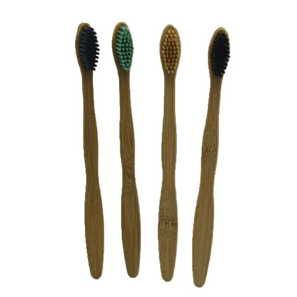 Buy New Disposable Toothbrushes Bamboo Handle Tooth