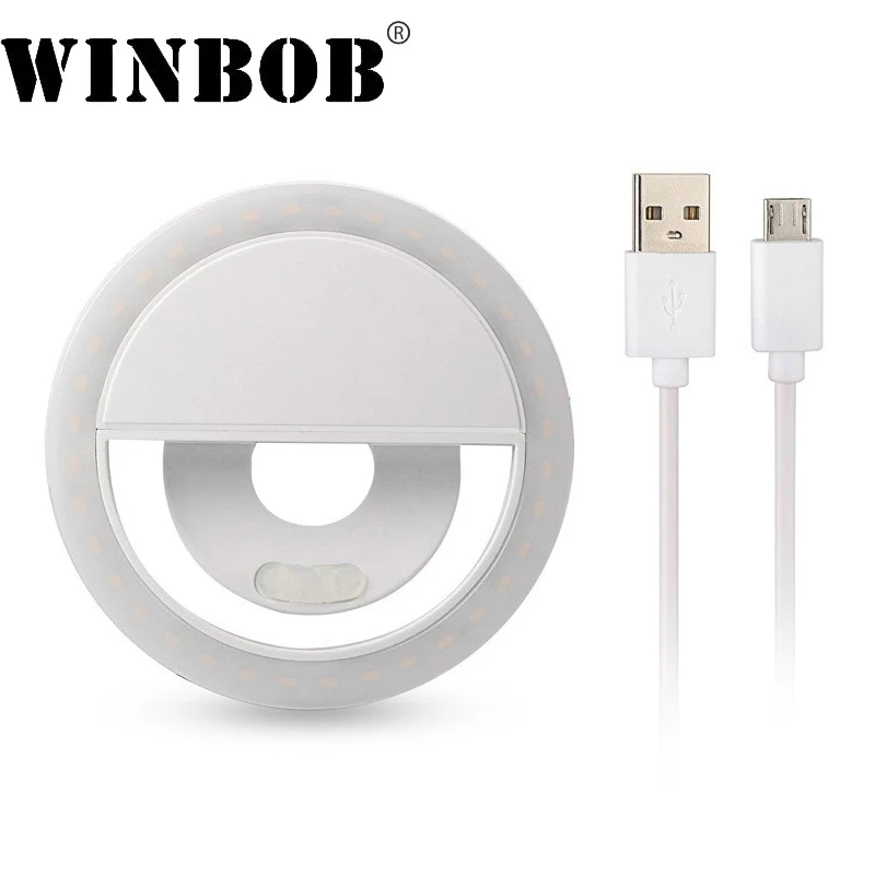 Fashion LED Photography Flash Light Up Selfie Luminous