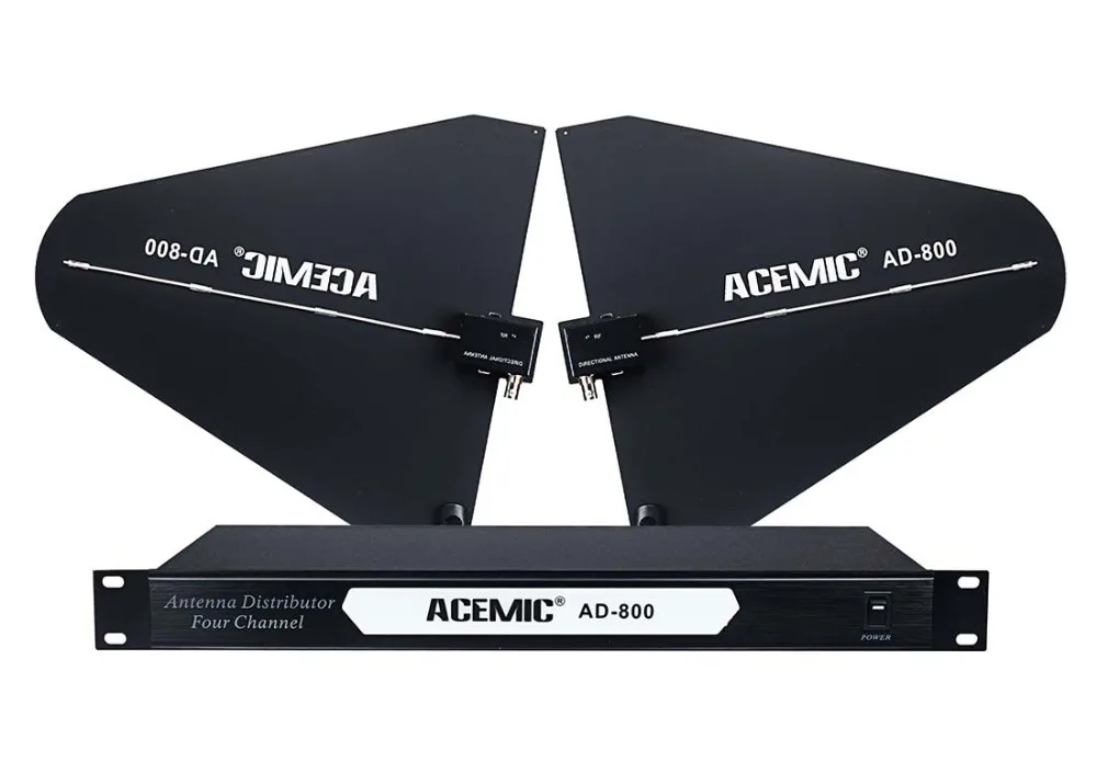 ACEMIC AD-800 UHF 600-900 МГц антенна распределитель усилитель Беспроводная микрофонная