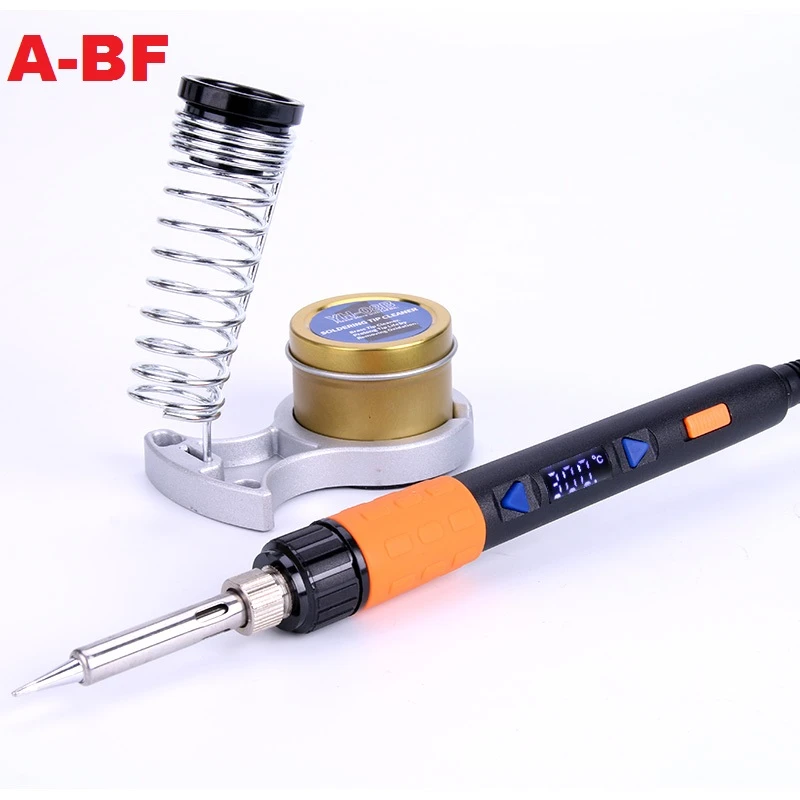 hot air station A-BF GT90E 90W Digital LCD Electric Soldering Iron Kit Temperature Adjustable 220V Soldering Iron Tips Soldering Iron Stand soldering irons & stations