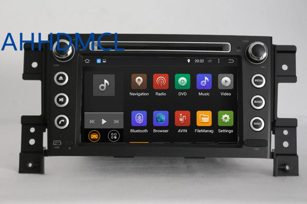 Car Multimedia Player Stereo Radio Audio DVD Android 7.1.1 GPS For