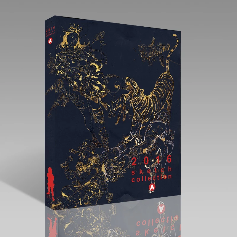 Книга для коллекционирования эскизов Ким Jung-Gi 2016 книга рисования с изображением
