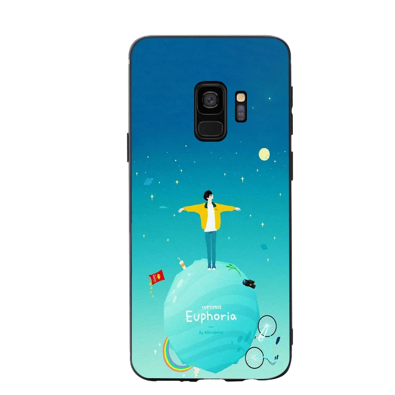 Euphoria Jungkook Ким namjun KPOP Силиконовый чехол для телефона для samsung s5 S6 S7 edge s8 s9 plus TPU Мягкий Bangtan - Цвет: 1329