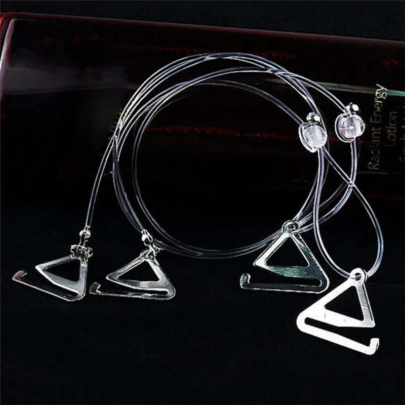 2Pcs Women Adjustable Bra Strap Party Evening Dress Transparent All Match Invisible Strap Underwear Accessories