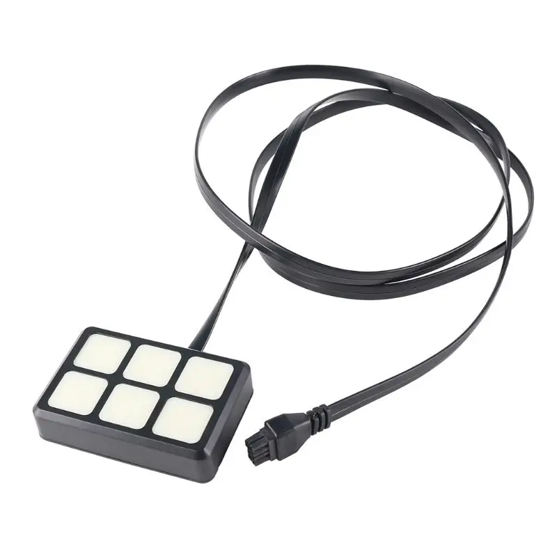 

6-key Switch Panel Electronic Relay System Circuit Control Box Waterproof Fuse Relay Box Wiring Harness Assemblies For Car Boat