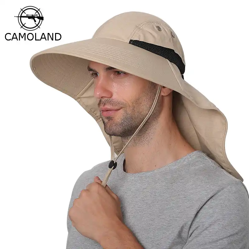 Womens sun hat with neck protection Clearance