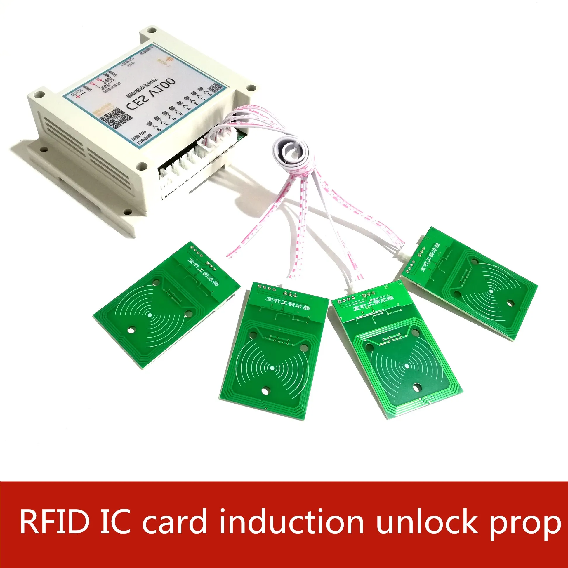

real life games escape room prop RFID IC card induction lock combination Intelligent game escape room game 13.56mhz