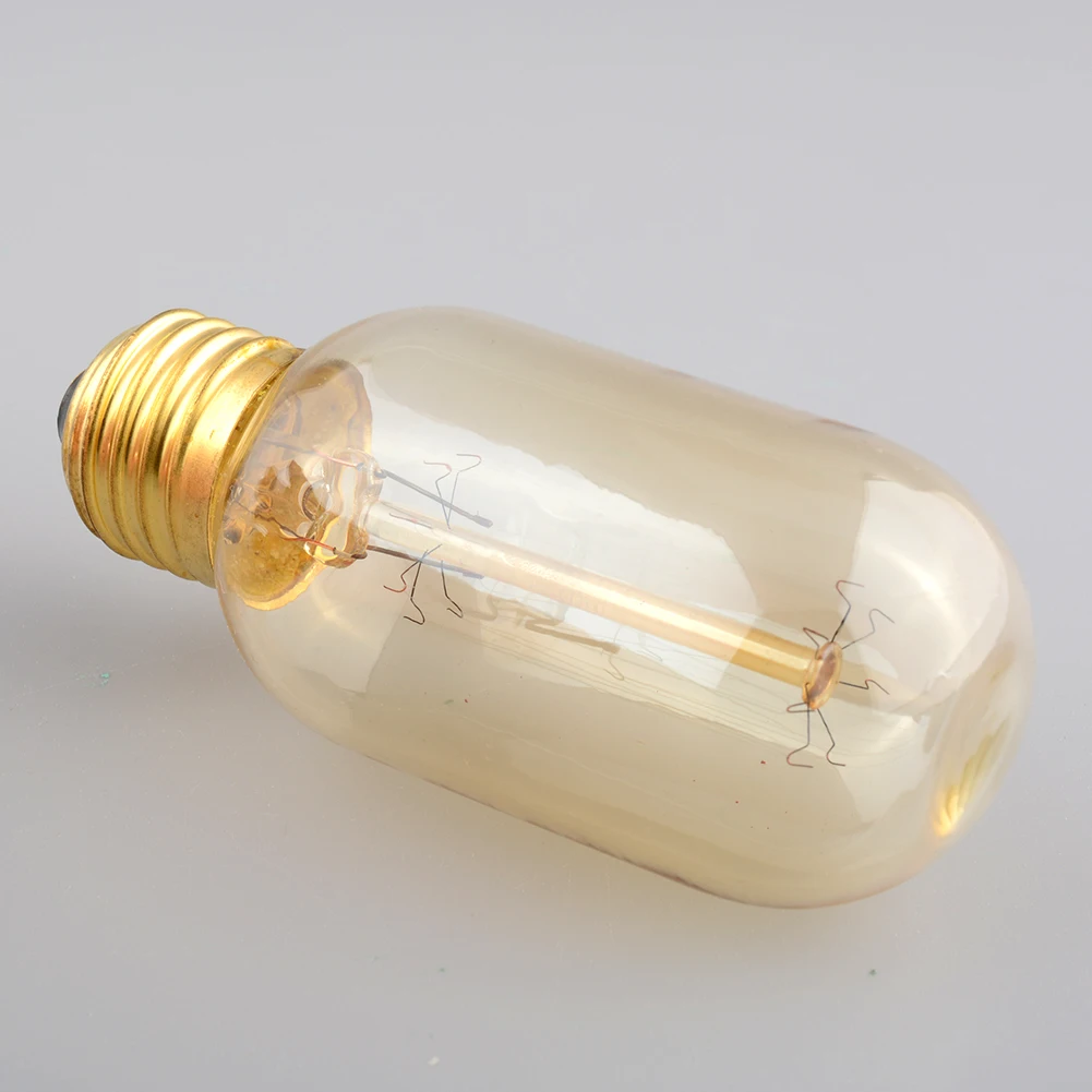 Винтаж E27 экономия 40 Вт/220 Вт Edison T45 свет Промышленного Стекла InteriorDesign классическая лампа Декор 40 Вт освещение лампа под старину
