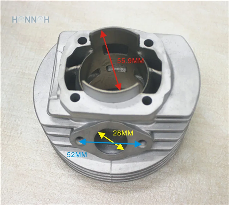 Motorcycle Cylinder Vespa Air Pipes Hoses Quality Vespa 55.9mm Air