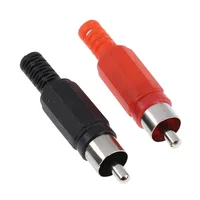 connector מתאם 20PCS הלחמה RCA Plug זכר אודיו וידאו מתאם מקצועי Connector (3)