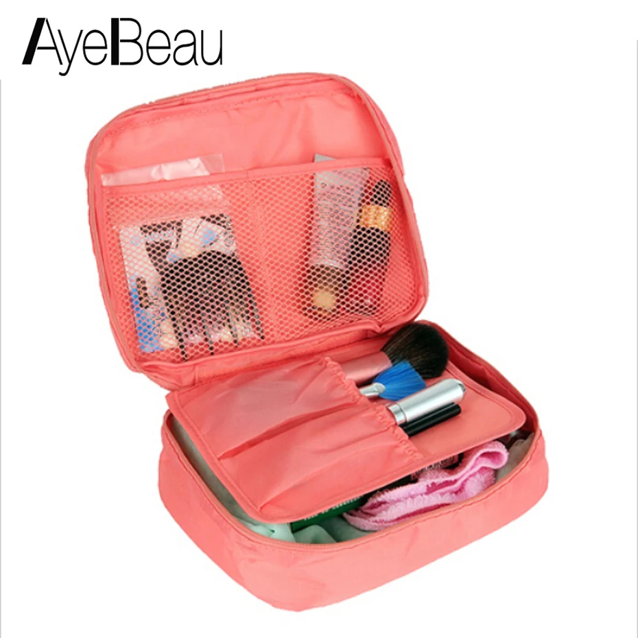 

Neceser Toilet Beauty Vanity Toiletry Kit Travel Cosmetic Makeup Make Up Bag Case Handbag Organizer Women Pouch For Brush Female
