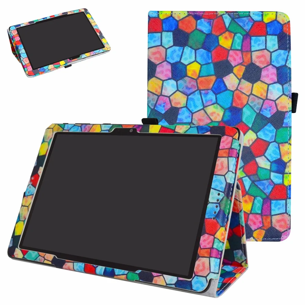 Online Para AT   T Primetime Tablets, Folio cubierta magnética Flip pu Funda de cuero para 10.0 \