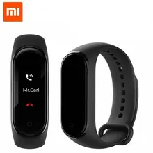 Новинка, Xiaomi mi-браслет 4 с цветным смарт-экраном, браслет для фитнеса, сердечного ритма, 135 мА/ч, Bluetooth, 5,0, 50 м, для плавания, mi ng, водонепроницаемый