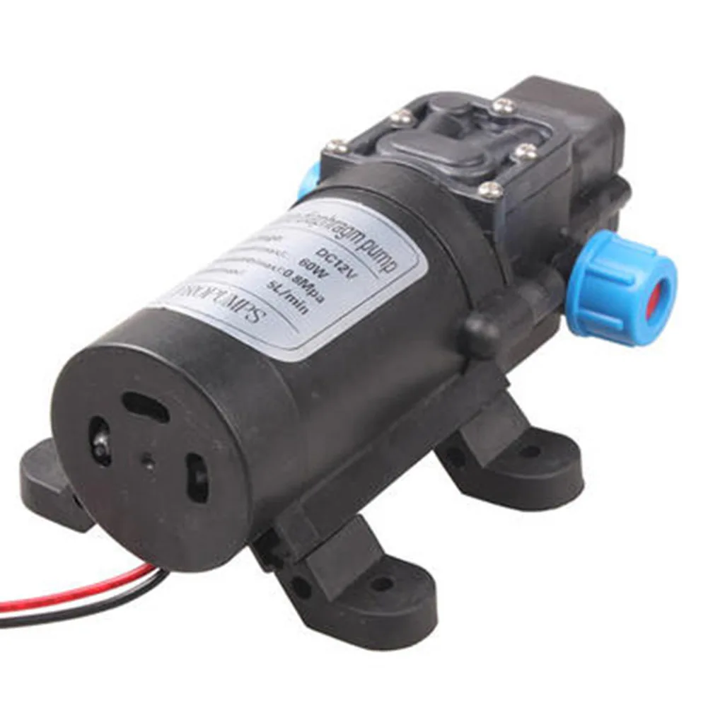 DC 12 V 60 W высокое давление микро диафрагмы воды насос с автоматическим