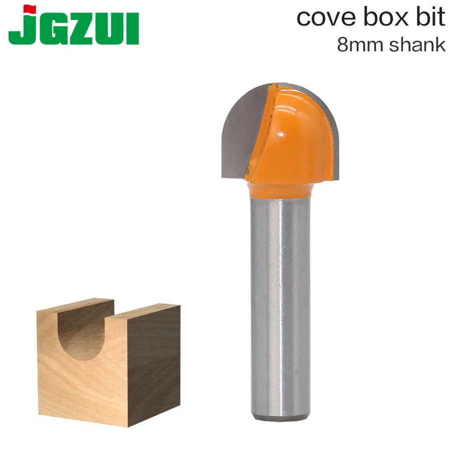 

12" Diameter Core Box Router Bit - 8" Shank