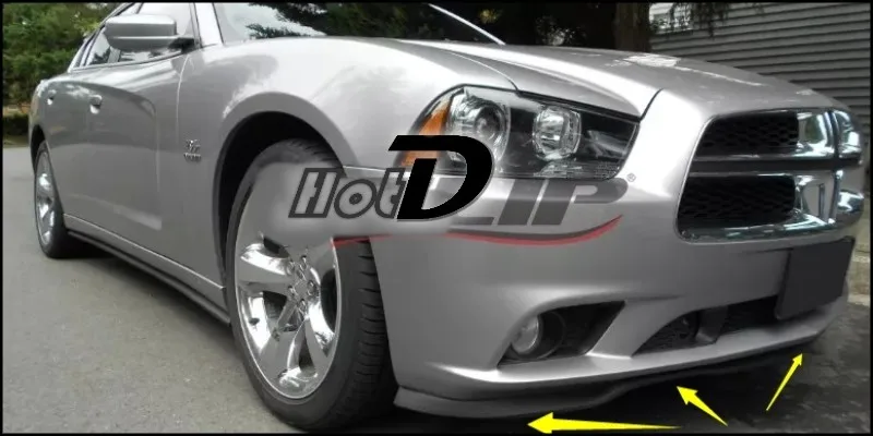 Bumper Lip Deflector Lips For Dodge Ram SRT-10 Front Spoiler Skirt For TopGear Fans to Car View Tuning  Body Kit  Strip 9.9