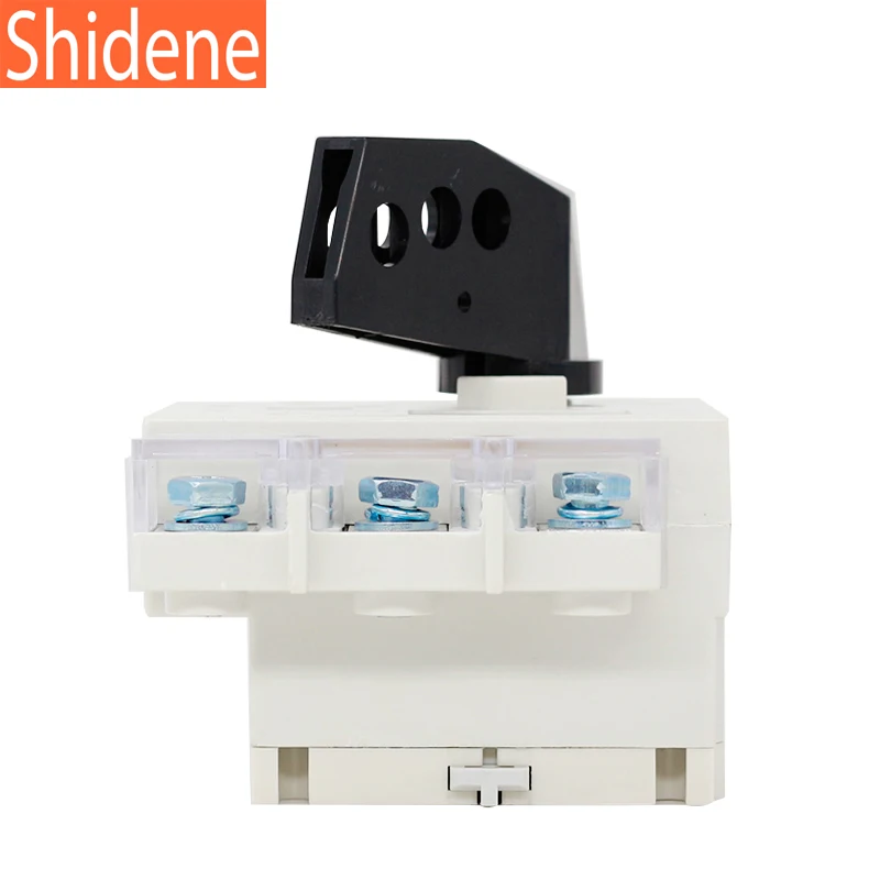 Shidene изоляция выключатель 100A 3P 50/60Hz AC400V 35 мм Din Rail Установка