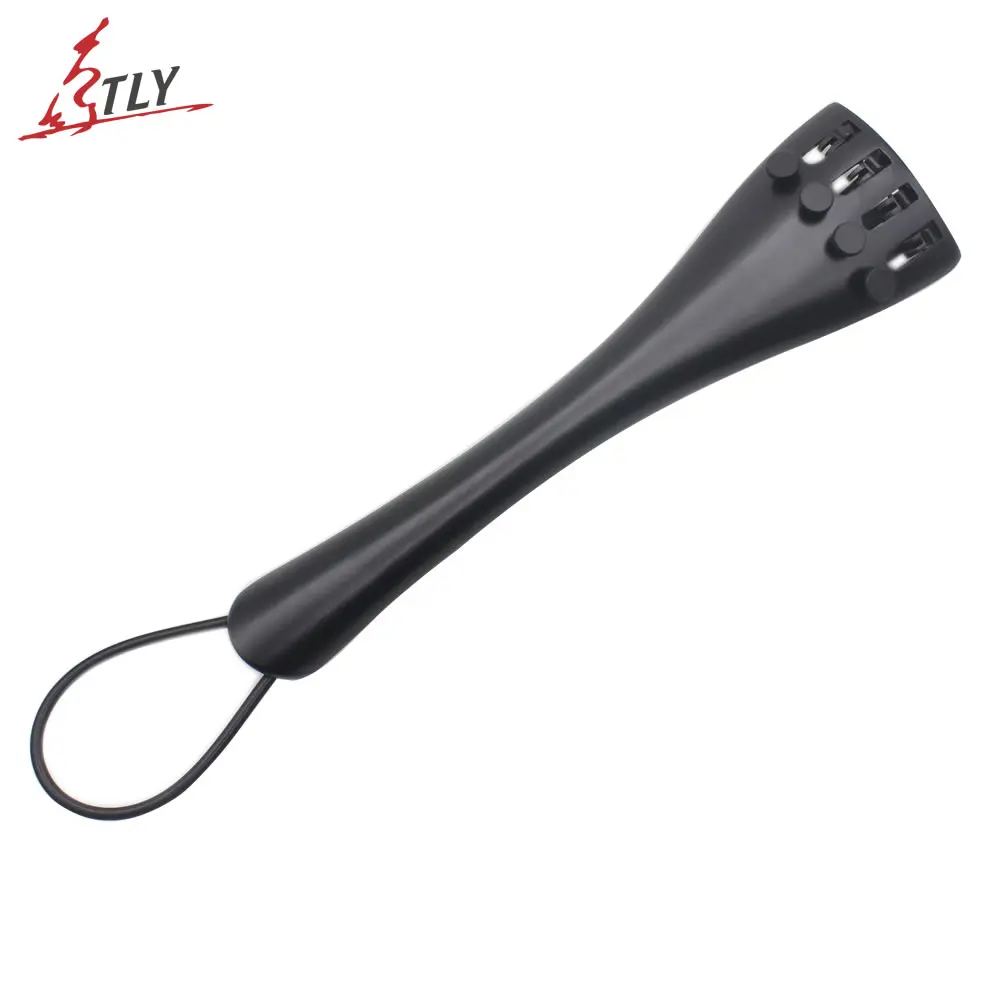3/4 4/4 Виолончель Tailpiece 4 тонкая настройка алюминиевый сплав с 1 шт Tailgut Professional