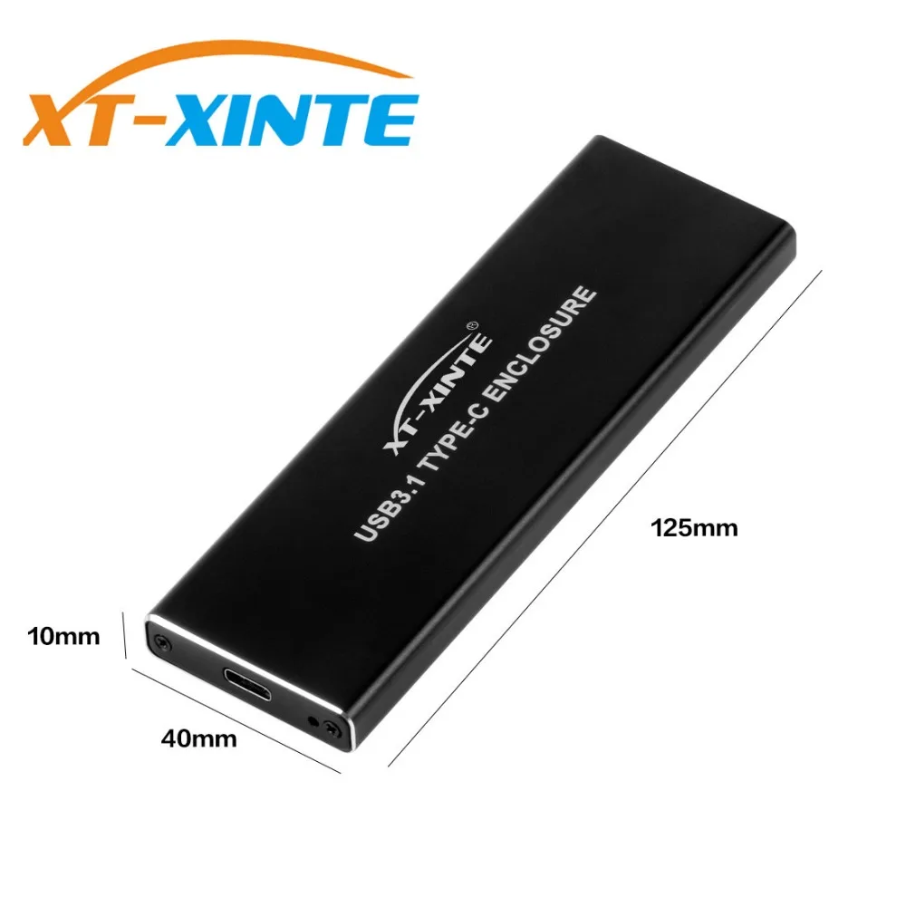 Корпус из алюминиевого сплава USB3.1 на M.2 SSD для жесткого диска NVME корпус NGFF PCIE к