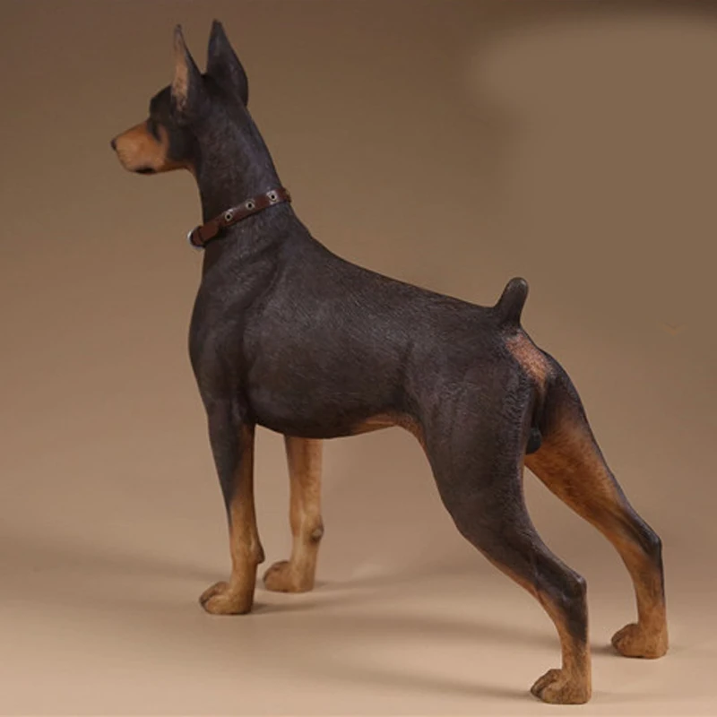 Модель Mnotht 1/6 в масштабе Doberman Pinscher, Коллекционная модель, игрушки из смолы, модель собаки для 12 дюймов, экшн-фигурка, аксессуары, игрушки