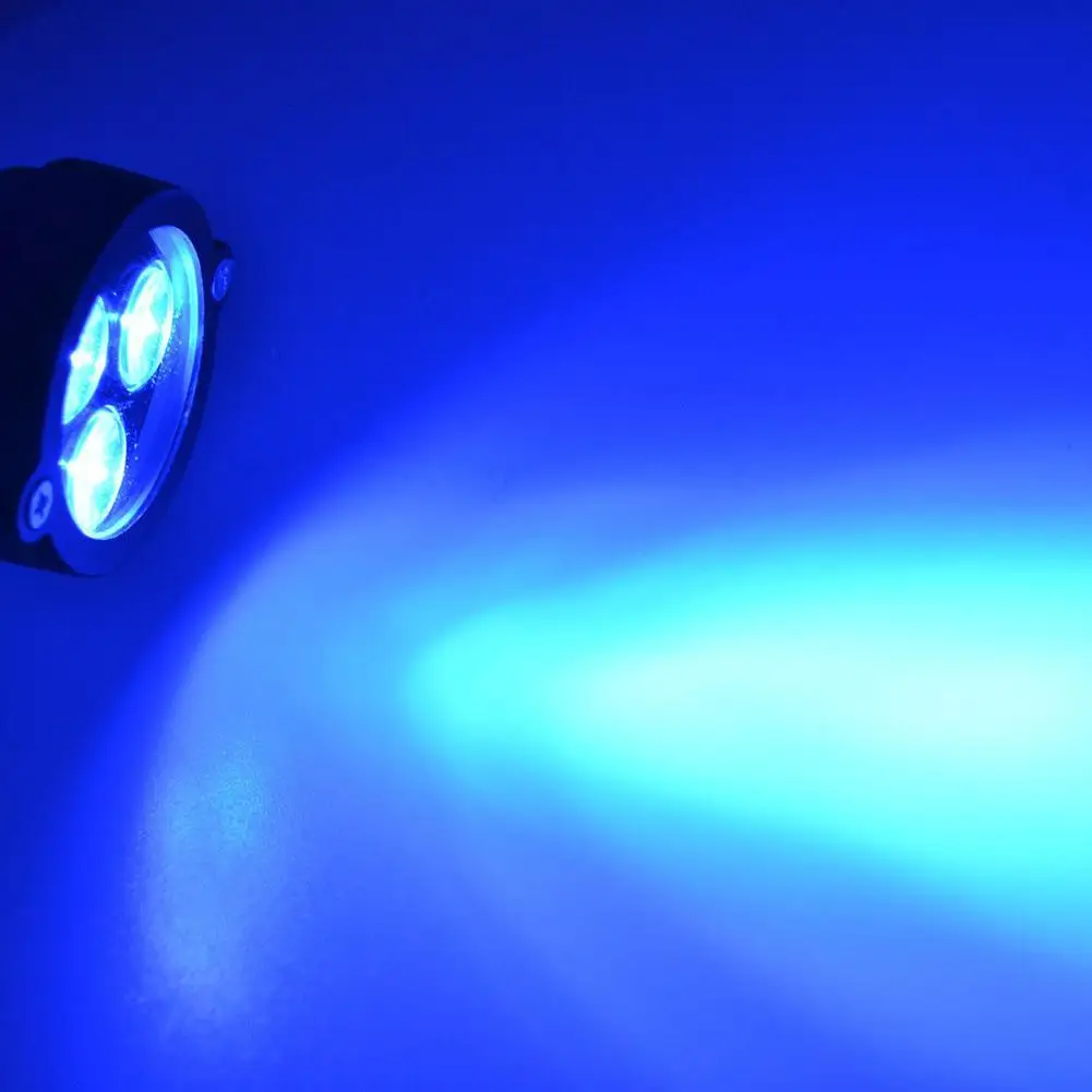 DC 12 V наружный Точечный светильник Водонепроницаемая светодиодная лампа для наружного освещения наружный садовый свет Спайк свет светодиодные светильники для дорожек для наружного 6 цветов - Испускаемый цвет: Синий