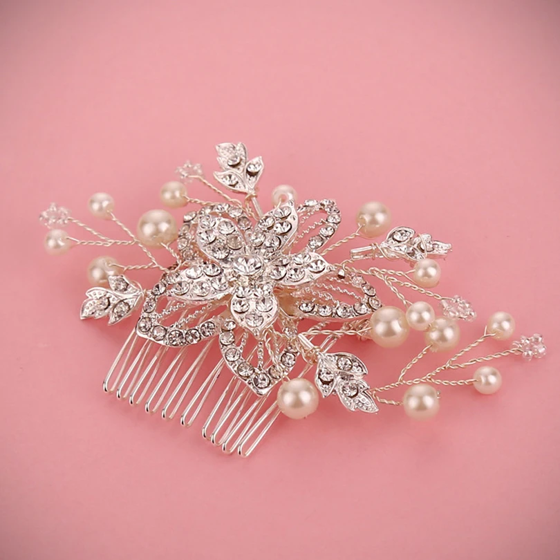Women Bridesmaid Wedding Hair Accessories Wedding Hair Comb Bridal