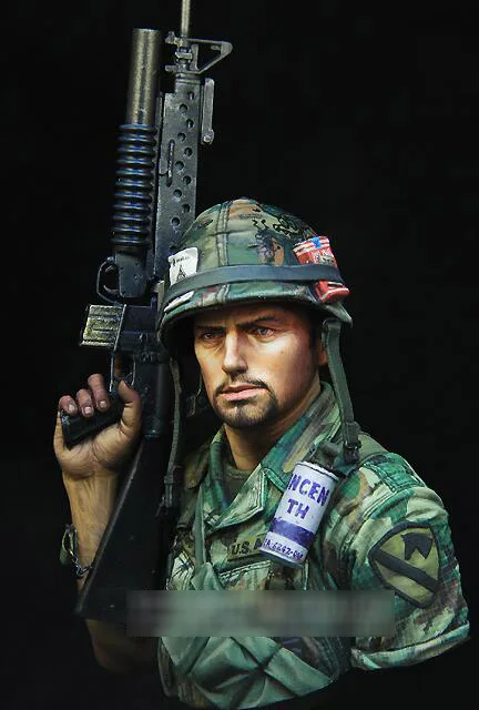 

1/10 Resin Bust Machine Gunner Not Assembled Uncolored
