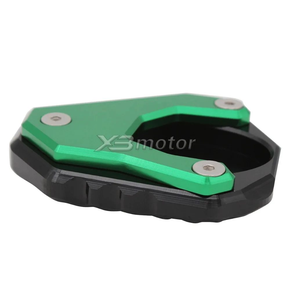 Мотоцикл с ЧПУ Алюминиевый увеличитель боковой стойки пластина Kickstand увеличить расширение для KAWASAKI NINJA 400 Ninja400 ninja 400