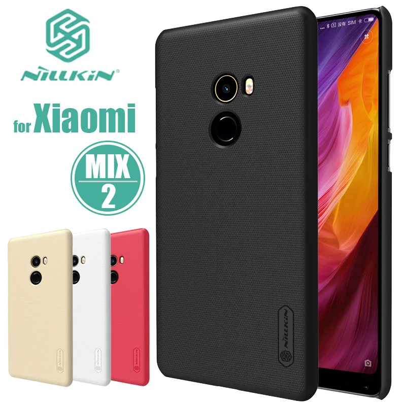 Для Xiaomi Mi Mix 2 чехол Nillkin Super Frosted Shield Xiaomi Mi x2 жесткая задняя крышка ПК чехол Xiaomi Mi x 2 матовый Nilkin чехол для телефона