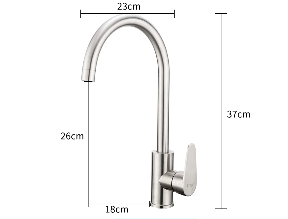 FRAP kitchen faucets stainless steel kitchen mixer faucet water taps cold and hot water sink faucet grifo cocina