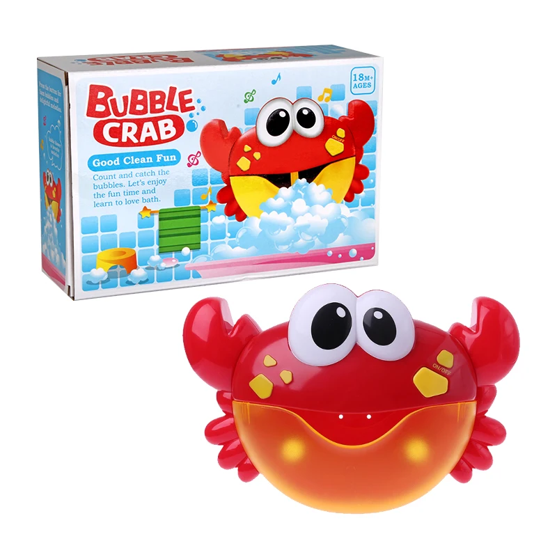 

Hot selling cartoon bubble machine baby bath toys for kids water toy bathroom toys outdoor toy Christmas present