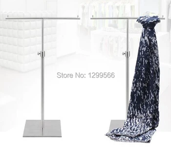 

Free shipping Multifunction stainless steel Scarf display rack Wraps Shawl Necktie purse handbag display stand holder rack 5pcs