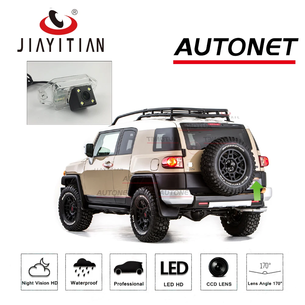 JIAYITIAN car camera for Toyota FJ Cruiser GSJ15W 20062017 SUV LHD/RHD CCD backup camera