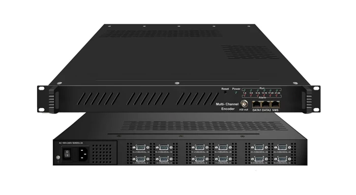 NDS3542K 4/8/12/24 CVBS к MPEG2 многоканальной памяти SD HDMI IP кодер ASI