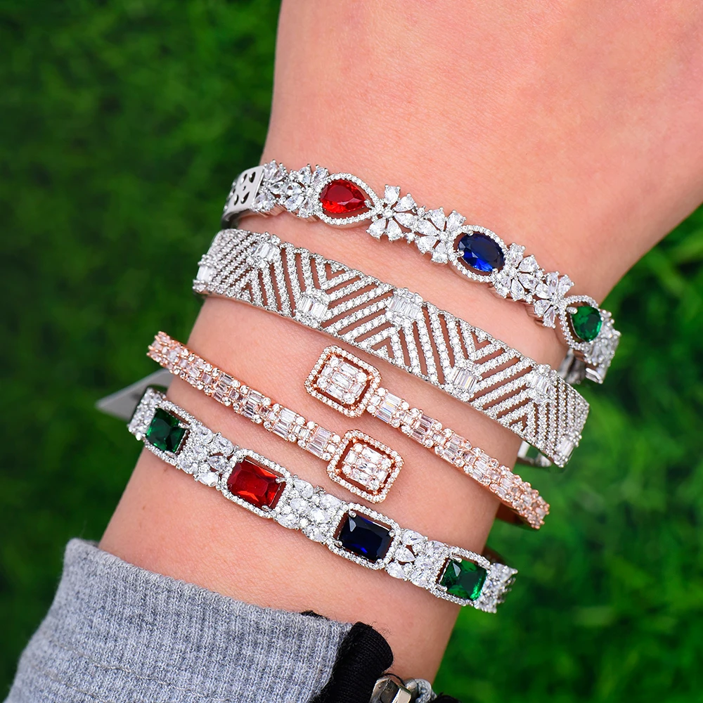 GODKI Luxury Trendy Saudi Arabia Bangle Ring Jewelry Sets For Women Wedding Party Indian Dubai brincos para as mulheres,bangle bracelet