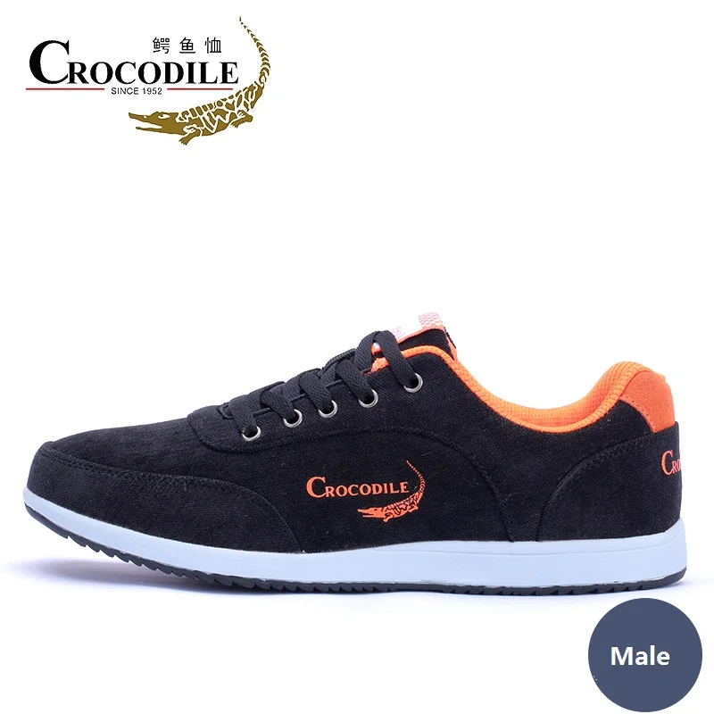 Крокодил Для мужчин спортивные кроссовки Для мужчин Спортивная обувь Кроссовки мужские парусиновые кроссовки обувь Д - Цвет: black