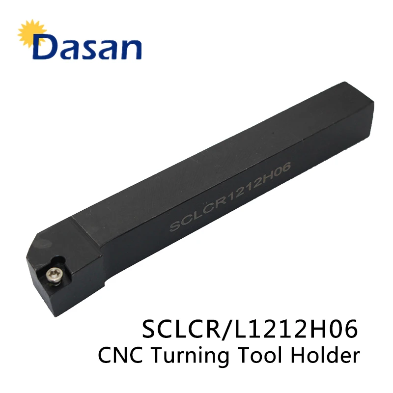 

1pc SCLCR1212H06 Turning Toolholder CNC Cylindrical Turning Tool 95 Degree External Turning Tool Arbor