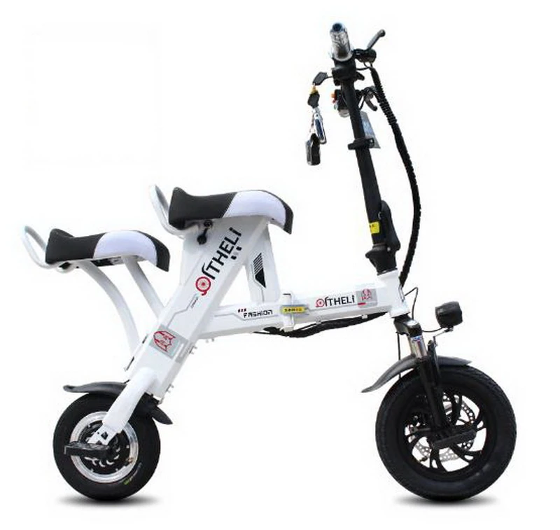 Best 261016/New electric bike / folding female small electric car / lithium battery two rounds of adult adult scooter 27