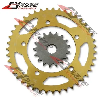 

Super Quality For Suzuki Suzuki GSXR600/750 2001-2010 motorcycle front and rear sprocket Chain sprockets kits Motorbike