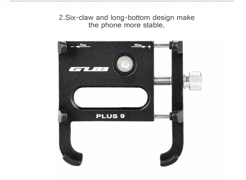 GUB PLUS 9 вращающийся держатель для телефона на велосипед для смартфона 3,5-6,2 дюймов, вращающийся на 360 градусов, держатель для gps, подставка для велосипеда