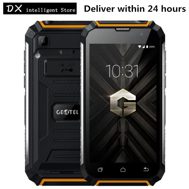 Geotel G1 MTK6580A Quad Core 7500mAh Battery POWER BANK 3G Mobile Phone 5.0 Inch HD 1280x720 2GB RAM 16GB ROM 8MP OTG Android 7|android 7|5.0
