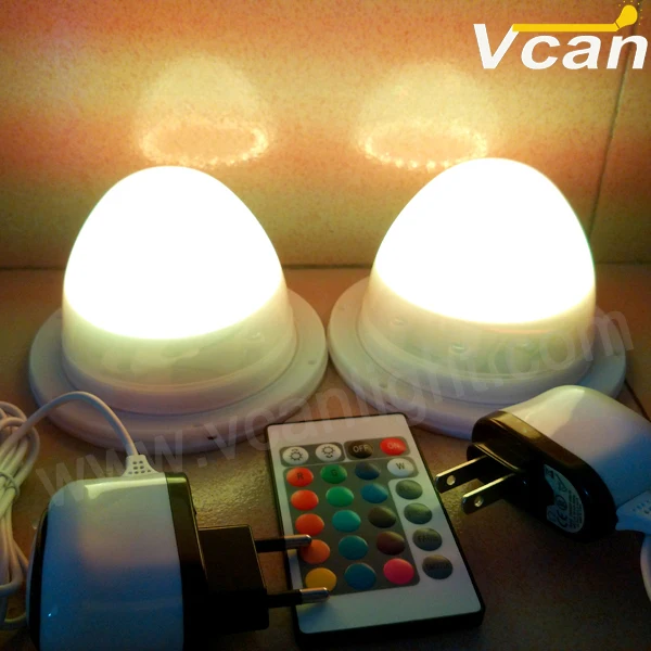 2pcs 38LEDS Super Bright Cordless Battery Operated Led Light Bulb With