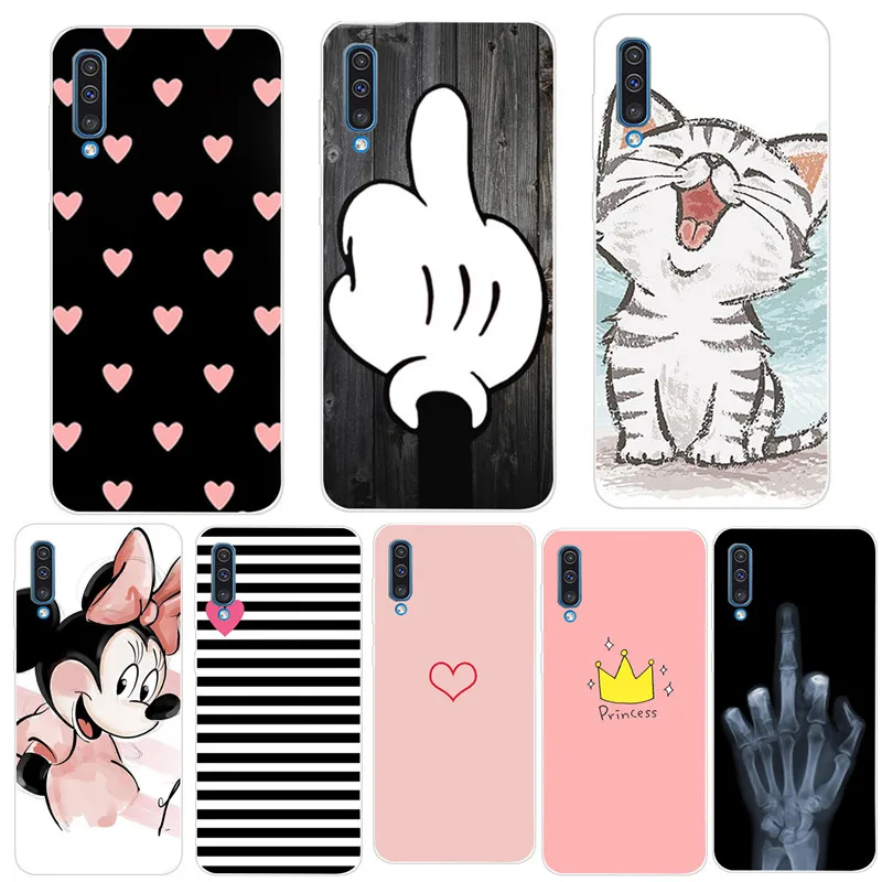 

For Samsung Galaxy A30 Case NEW Fashion Soft TPU silicone Back Cover For Samsung A50 A505 A50S A30S A20 A30 Phone Shells Cases