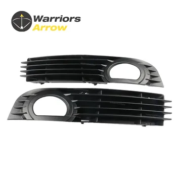

4E0807681AD 4E0807682AD For Audi A8 Quattro 2006 2007 2008 Pair Front Left+Right Lower Bumper Fog Light Grill Vent