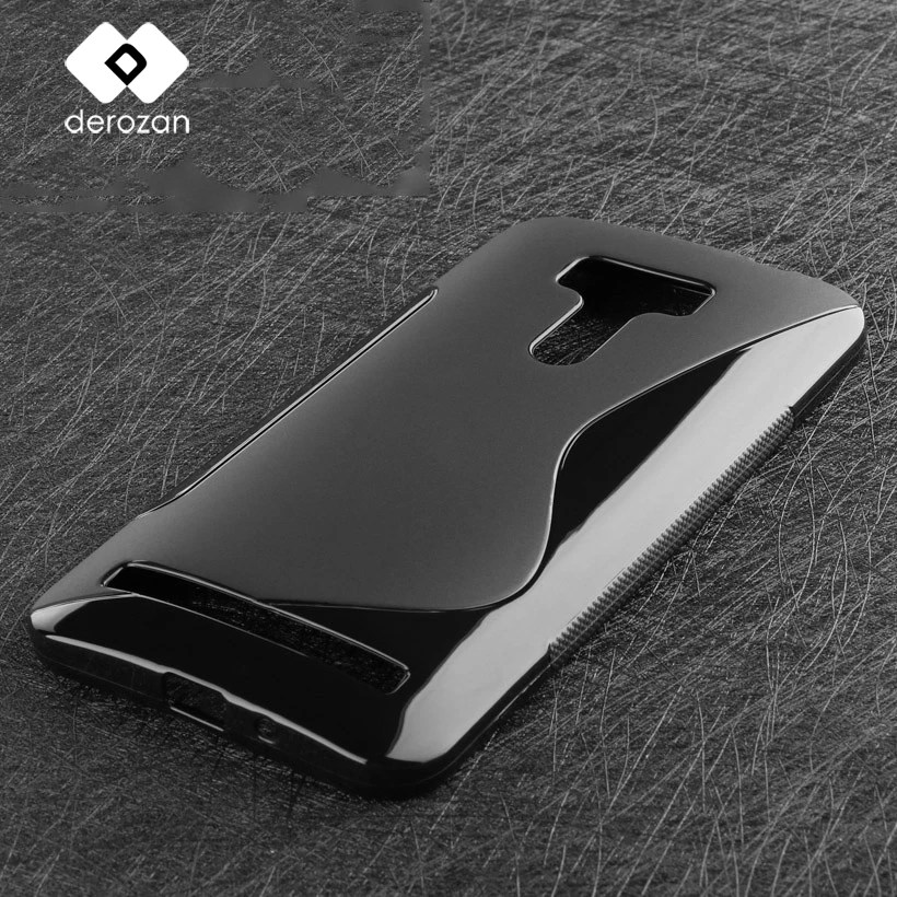 

DEROZAN Silicone Cases For Asus ZenFone Selfie ZD551KL 5.5 inch Anti-fall Shell Flexible Protective Hood Rubber Phone Cover Bag