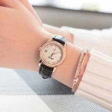 Mashali 2018 Novas Mulheres De Diamante Moda de Luxo Subiu Relógio de Ouro Mulheres Marca Inoxidável Relógios Vestido Ocasional de Quartzo Das Senhoras do Relógio