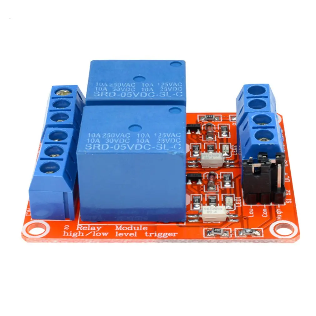 

2 Way 5V Relay Module Support High And Low Level Trigger Relay Expansion Board Development Board